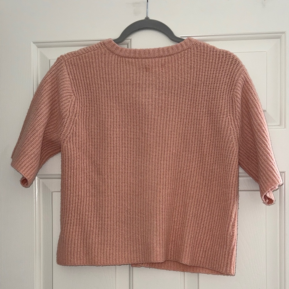 Aerie Pink Button-Up Cardigan - Picture 5 of 5